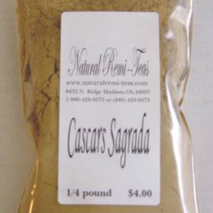 TKE Health - Natural Herbal Teas - Cascara Segrada Beneficos Tea