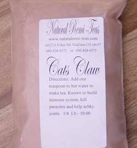 TKE Health - Natural Herbal Teas - Cats Claw Tea
