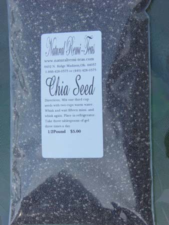 tke7-nrt-chia TKE Health - Natural Herbal Teas - Chia Seeds (1/2 lb)