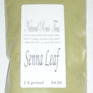 TKE Health - Natural Herbal Teas - Senna Leaf Tea