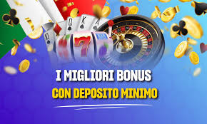Casinò Online con Deposito Minimo Gioca e Vinci con Poco! Casinò Online con Deposito Minimo Gioca e Vinci con Poco!